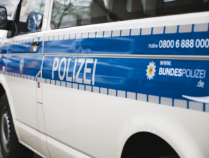 Polizeifahrzeug Bundespolizei