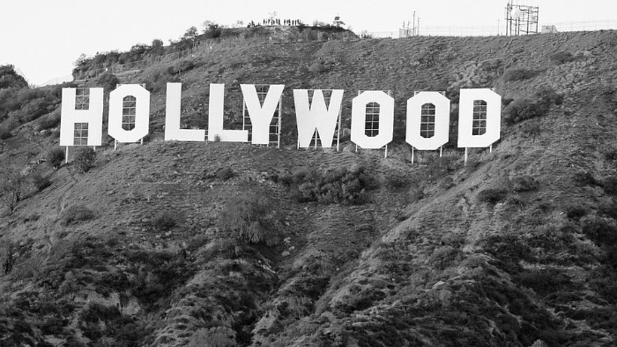 Hollywood-Schriftzug 