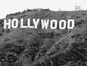 Hollywood-Schriftzug 