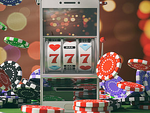 Online-Casino auf Smartphone