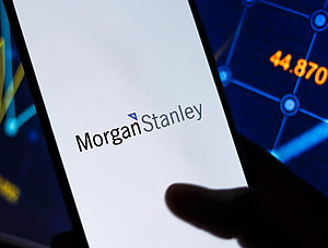 Morgan Stanley auf Smartphone