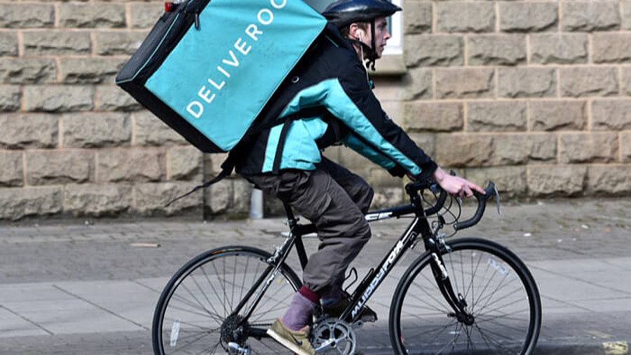 Deliveroo-Kurier