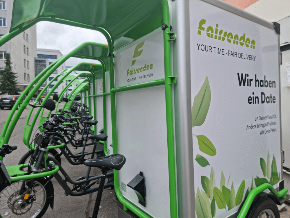 E-Cargobikes, Bild: Fairsenden