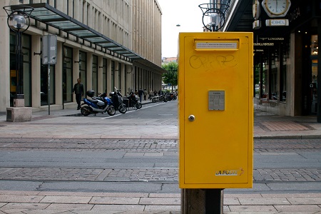 Französischer Briefkasten