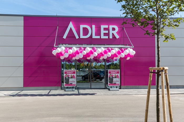 Stationäres Geschäft von Adler