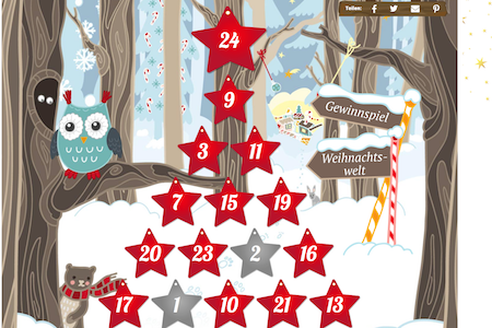 Adventskalender von Weltbild