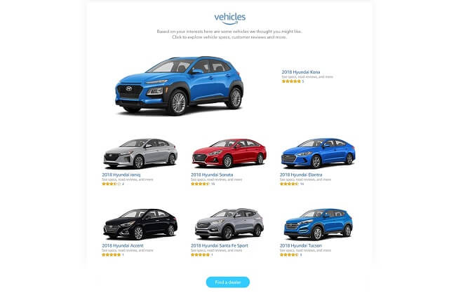 Hyundai-Fahrzeuge bei Amazon