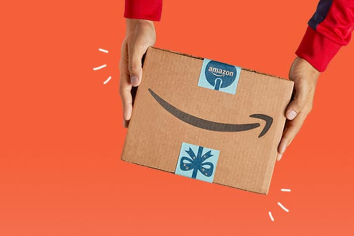 Screenshot, Cyber Monday Banner auf der Website von Amazon