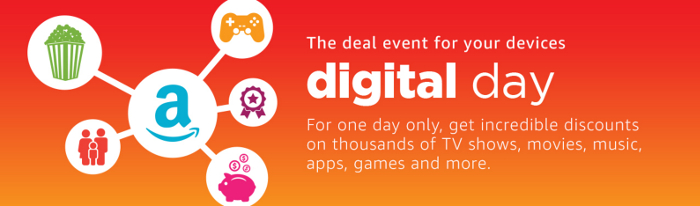 Amazon Digital Day: Banner