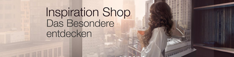 Amazon Inspiration Shop, Banner