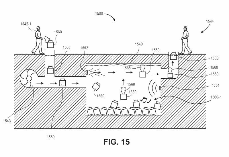 Patent für Unterwasser-Lagerung von Produkten von Amazon