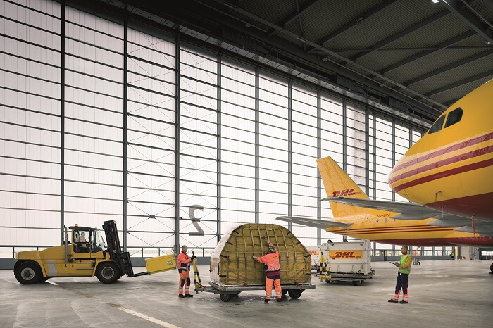 Hangar der DHL