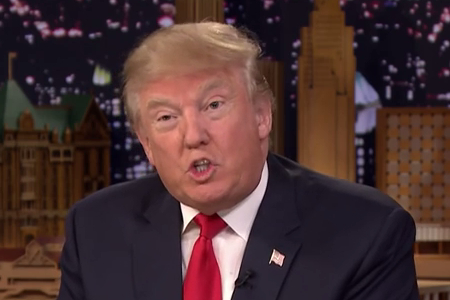  Donald Trump bei Jimmy Fallon