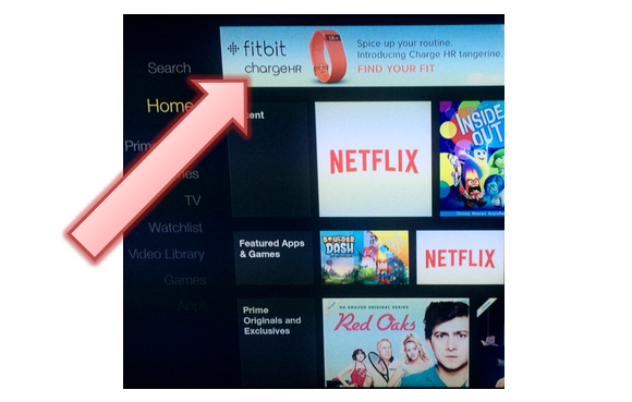 Screenshot, Amazon Fire TV von Todd Bishop / Geekwire