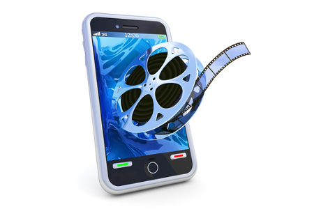 Smartphone mit Video