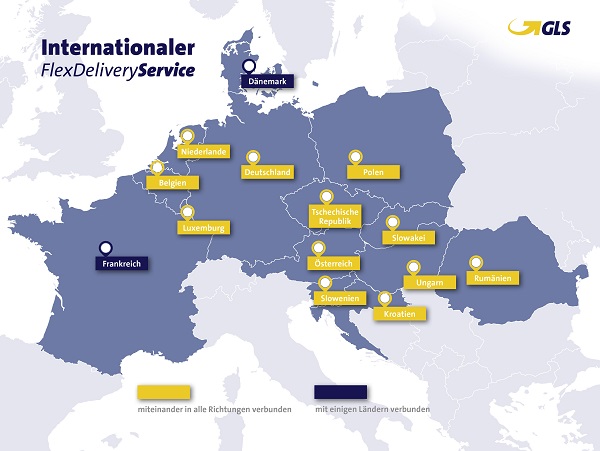 FlexDeliveryService Netzwerk GLS