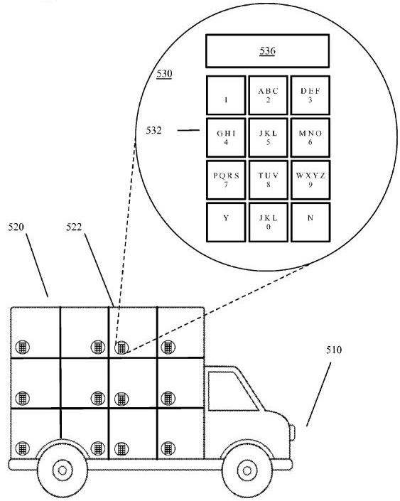 Google - autonomer Paketlieferwagen Abbildung