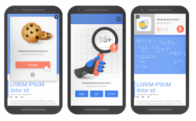 Screenshot GoogleWatchBlog: Werbeanzeigen von Google: richtig