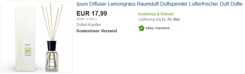 ebay Grundpreis-Option