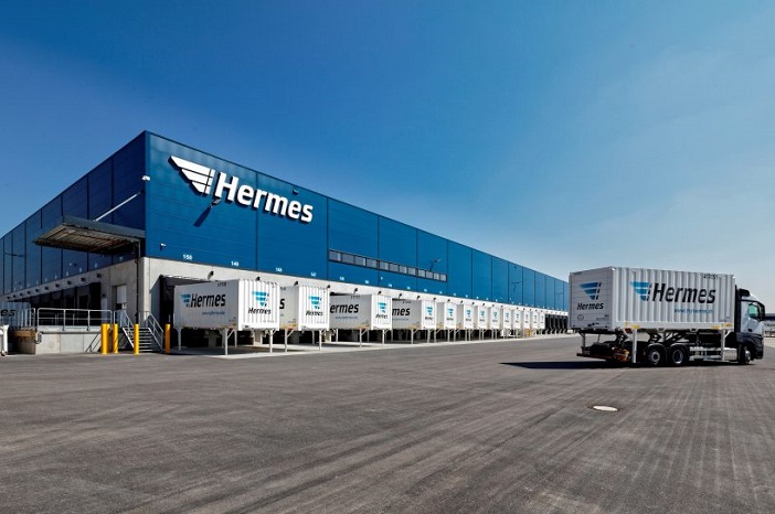 Logistikzentrum von Hermes