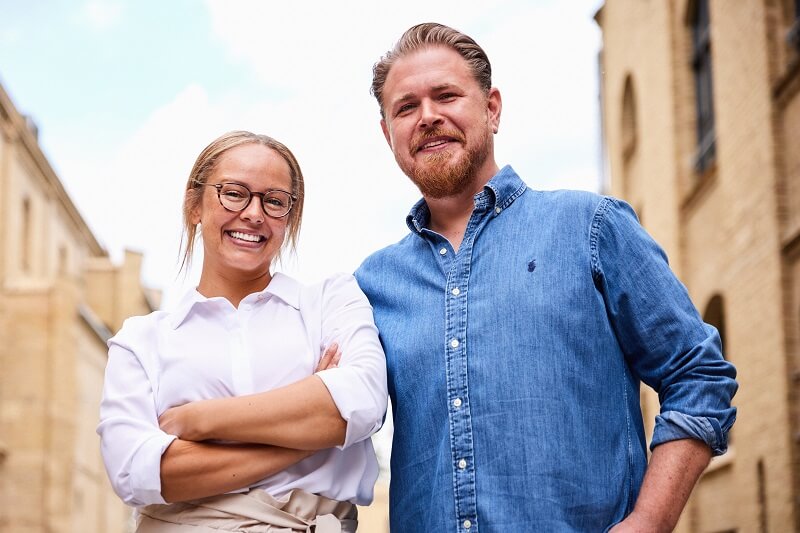 SendMePack Gründer Michelle Reed & Philipp Bondulich