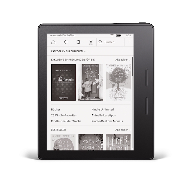 Display vom Kindle Basis