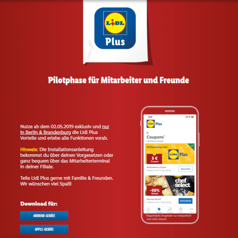 Lidl LidlPlus Screenshot