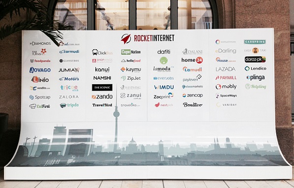 Logo Wall Rocket Internet 