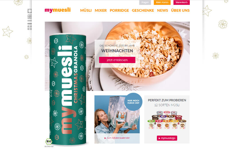 Screenshot Mymuesli