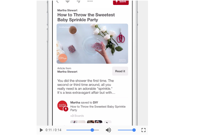Pinterest Video
