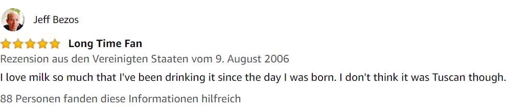 Bezos-Rezension