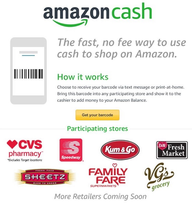 Amazon-Cash-Seite