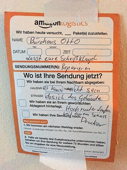 Amazon-Logistics-Postzettel