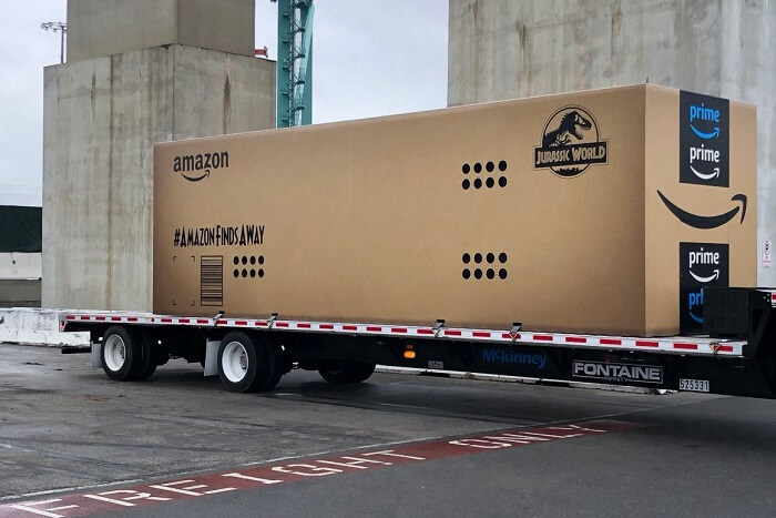 Riesiges Amazon-Paket