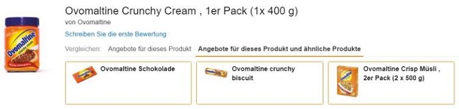 Amazon ähnliche Produkte