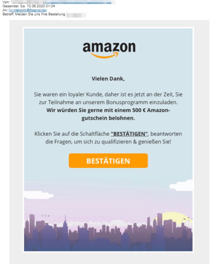 Amazon Spam-Mail