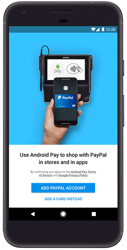 Android Pay PayPal