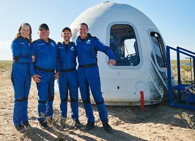 blue origin ns18 astronauts capsule october 13 2021