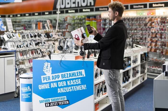 Saturn Smartpay im Laden