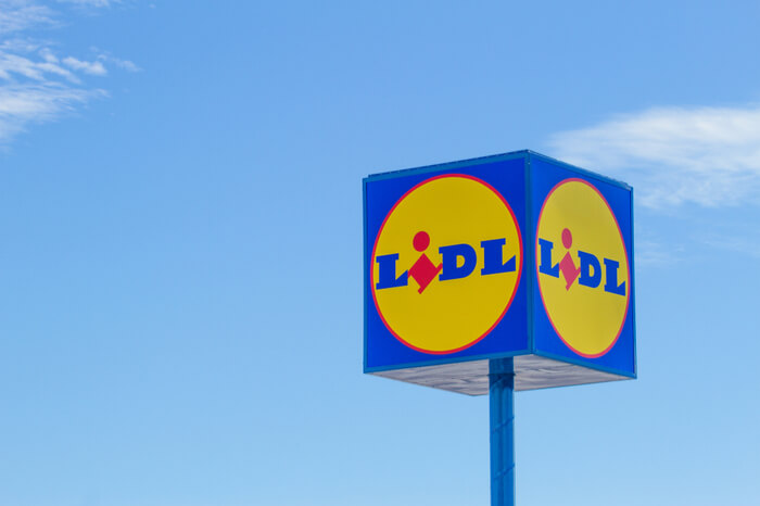 Schild Lidl