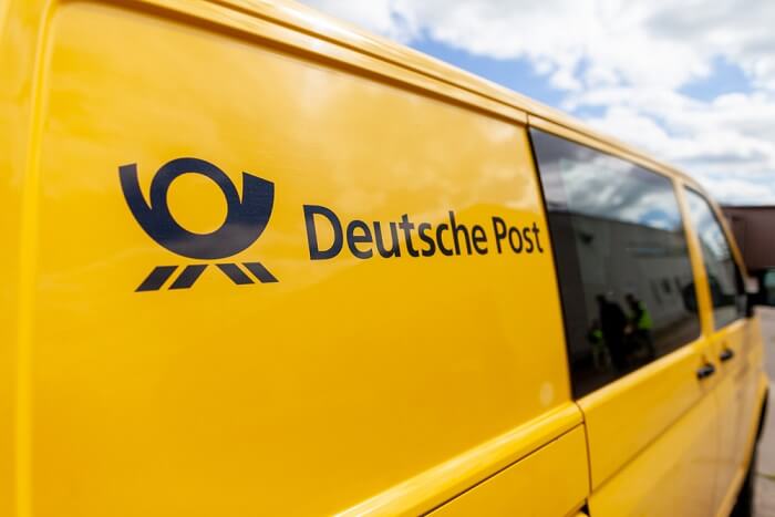 Transporter der Deutschen Post