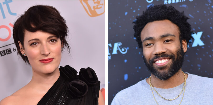 Schauspieler Phoebe Waller-Bridge und Donald Glover