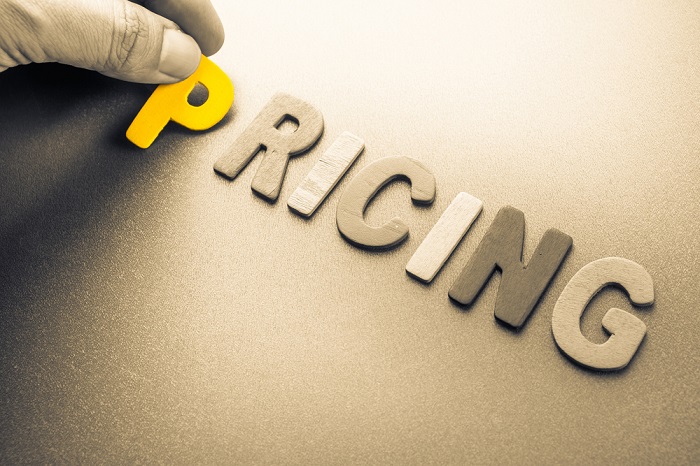 Pricing-Buchstaben