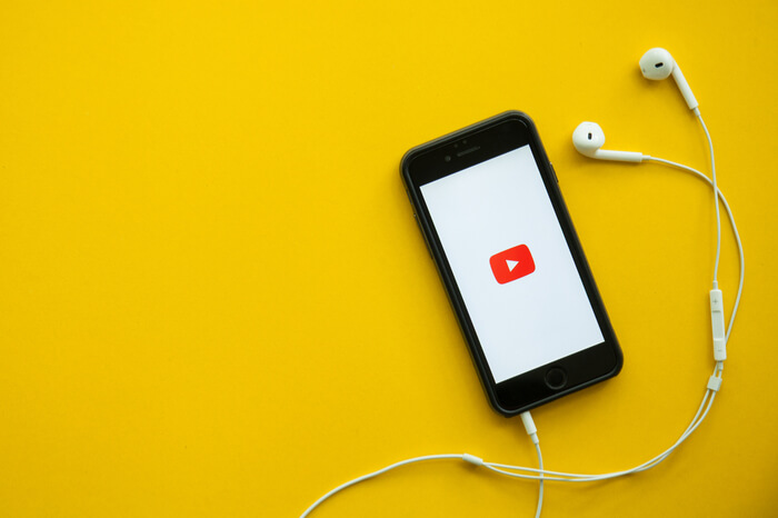 YouTube auf Smartphone