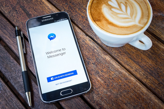 Facebook Messenger auf Smartphone