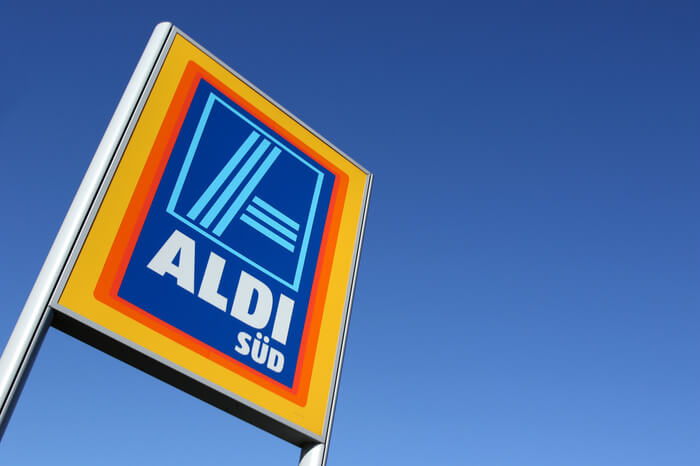 Schild Aldi Süd