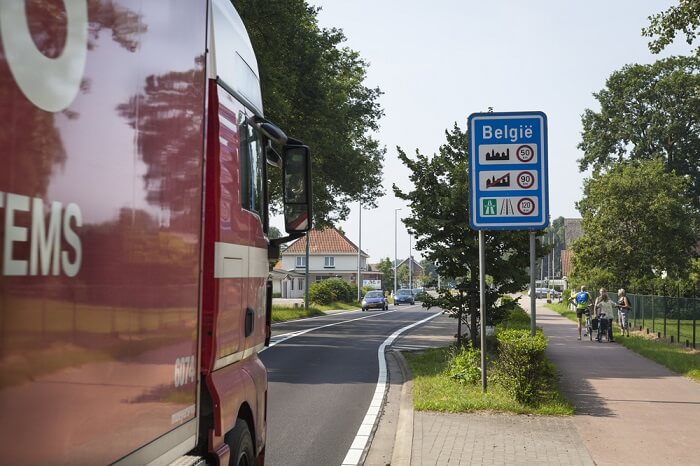 grenzüberschreitende Lieferung