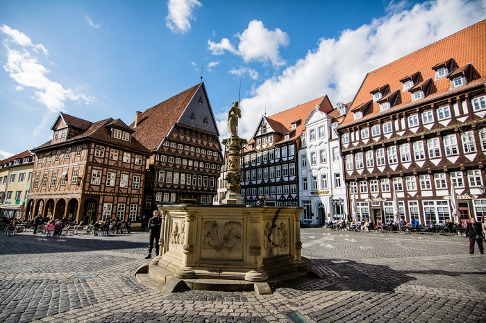 Marktplatz in Hildesheim