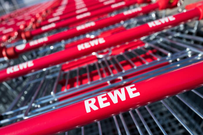 Rewe Einkaufswagen