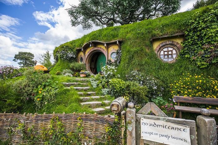 Hobbit-Höhle aus Der Herr der Ringe